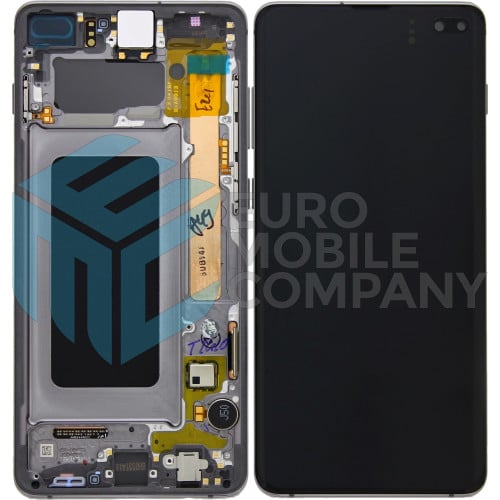 Samsung Galaxy S10 Plus SM-G975F (GH82-18840A) Display Complete + Battery - Prism Black