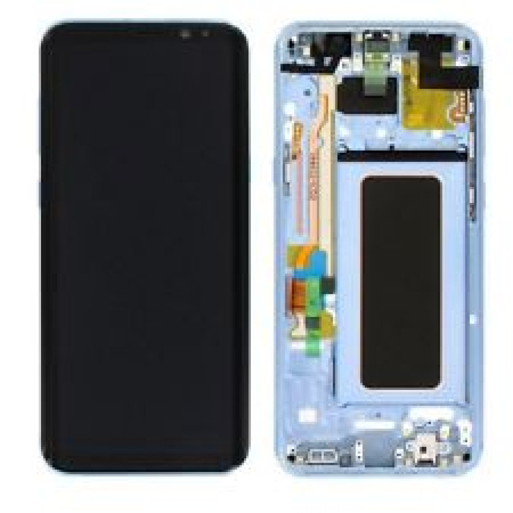 Samsung Galaxy S8 Plus (SM-G955F) GH97- 20564D Display with Digitizer + Frame  - Coral Blue