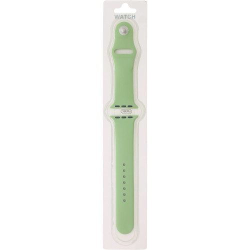 Soft Silicone Strap for Apple Watch Series 38/40/41mm (Size S/M) - Green
