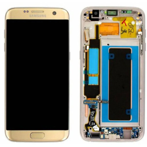Samsung Galaxy S7 Edge (SM-G935F) Display + Battery (GH82-13361A) - Gold