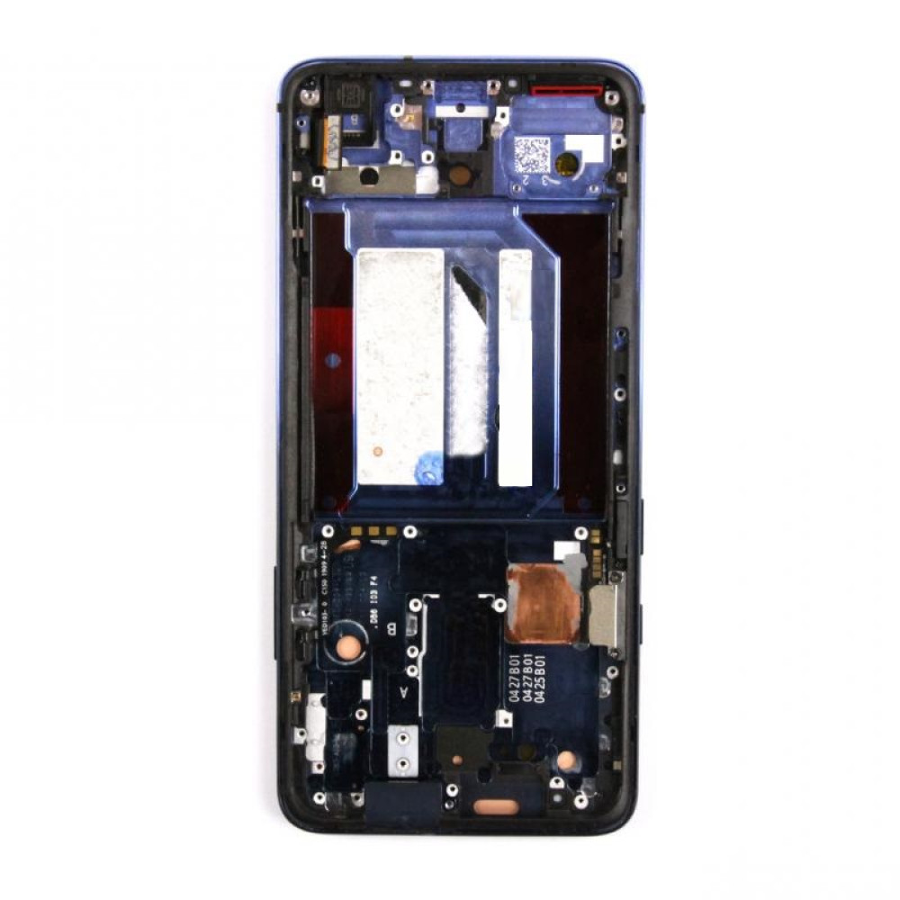 OnePlus 7 Pro (GM1910) Display Complete + Frame (2011100057) - Nebula Blue