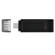 Kingston 128GB USB-C 3.2 Gen 1 DataTraveler 70 - DT70/128GB