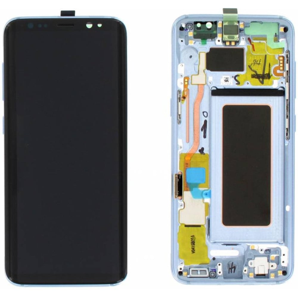 Samsung Galaxy S8 SM-G950F (GH97-20457D) Display incl.Digitizer with frame - Coral Blue (BLUE)