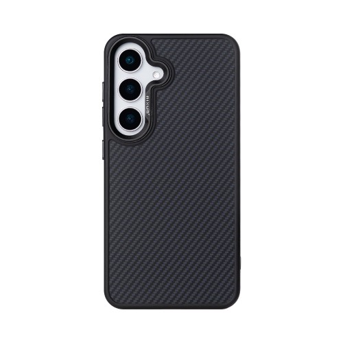 Rixus Mag Carbon With MagSafe For Samsung Galaxy S25 Plus S9360 Titanium Black