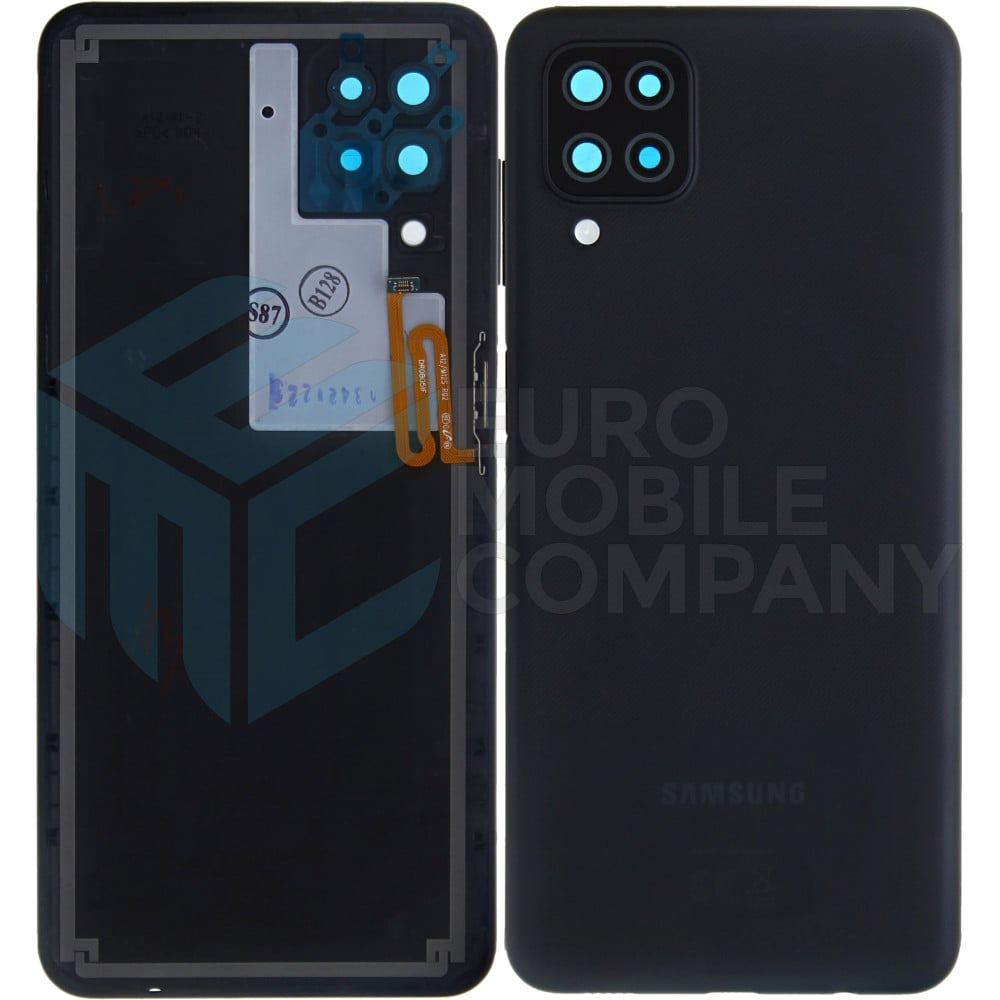 Samsung Galaxy A12 (SM-A125F) Battery Cover (GH82-24487A) - Black
