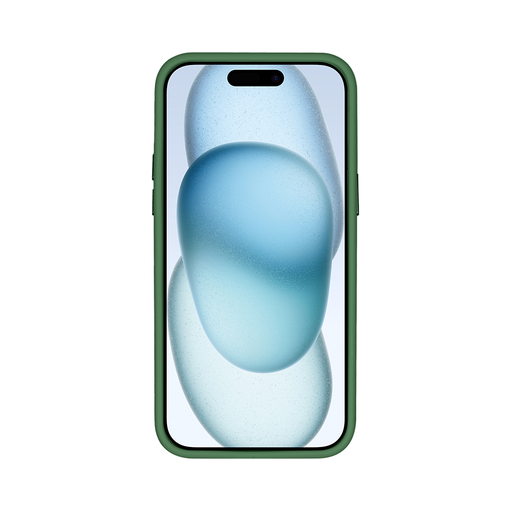 Rixus Classic 03 Case With MagSafe For iPhone 15 Dark Green
