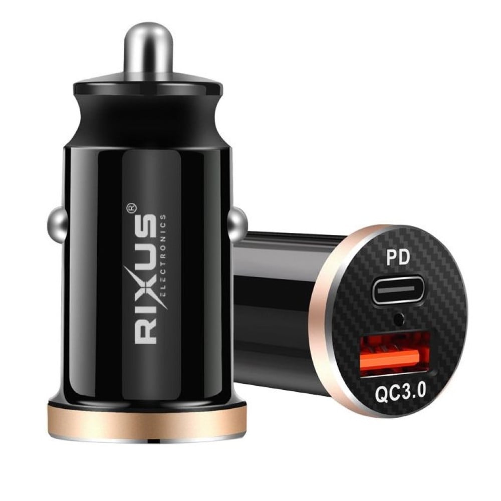 Rixus QC3.0+PD Fast Car Charger 20W RXC58