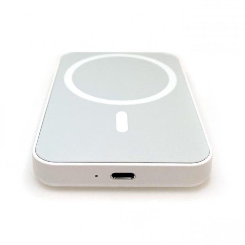 For iPhone 12, 13, 14, 15 Series Battery Pack Magnetic Charging White