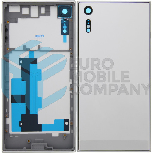Sony Xperia XZ (F8331) Middle Frame + Battery Cover - Silver