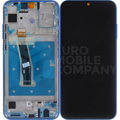 Huawei Honor 20 Lite / Honor 10i (HRY-LX1T) Display + Digitizer + Frame Complete - Blue