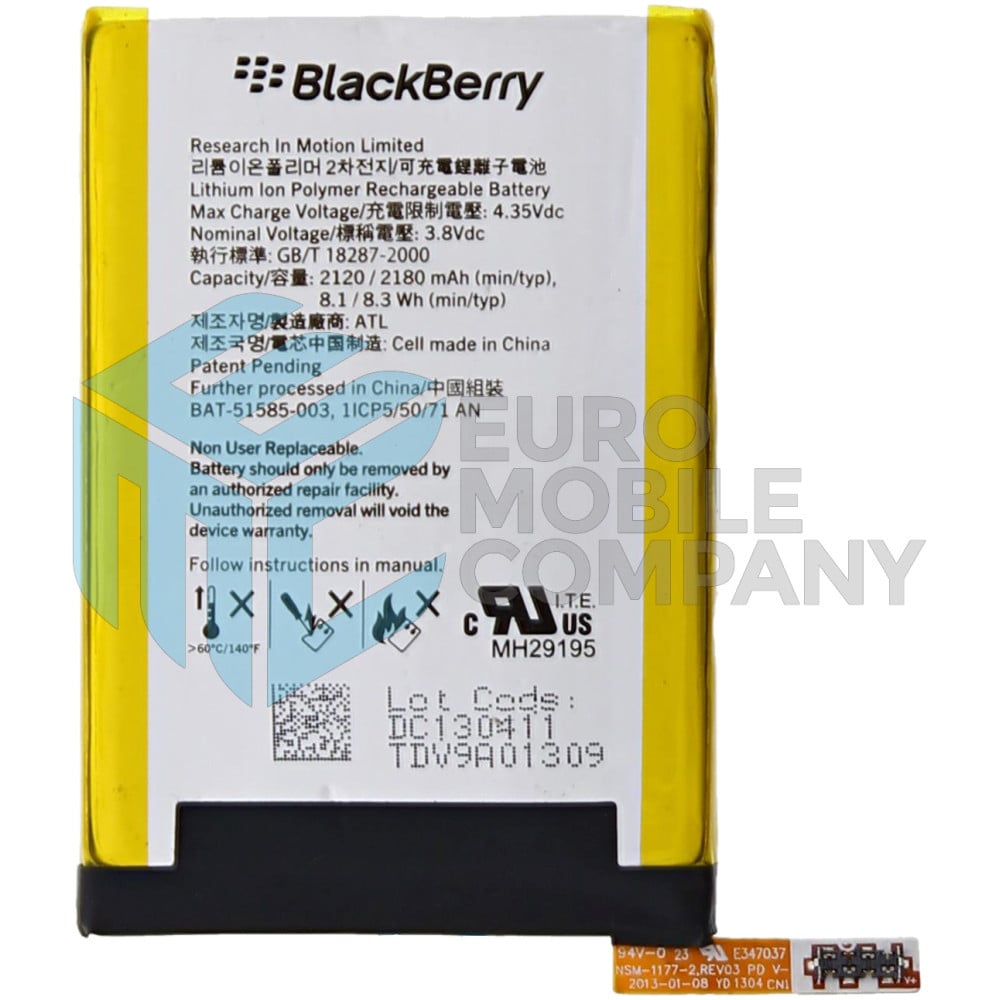 Blackberry Q5 Battery - 2180mAh