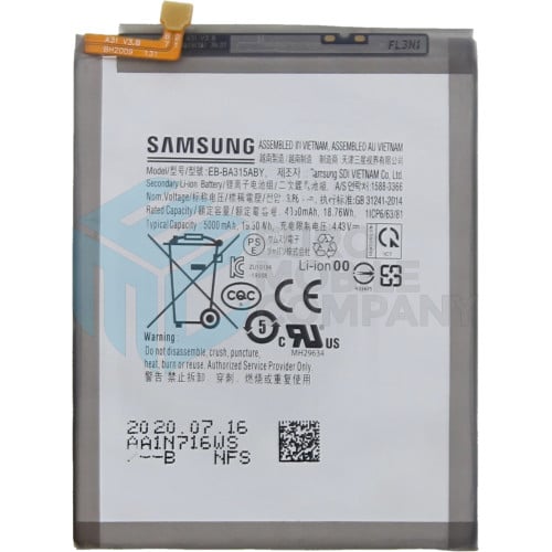 Samsung Galaxy A31 (SM-A315F) EB-BA315ABY Battery - 5000mAh (AMHigh Premium)