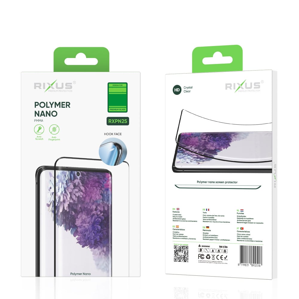 Rixus Polymer Nano Folie For Samsung Galaxy S22 Plus
