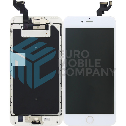 iPhone 6S Plus Display + Digitizer, Pre Assembled A+ High Quality - White