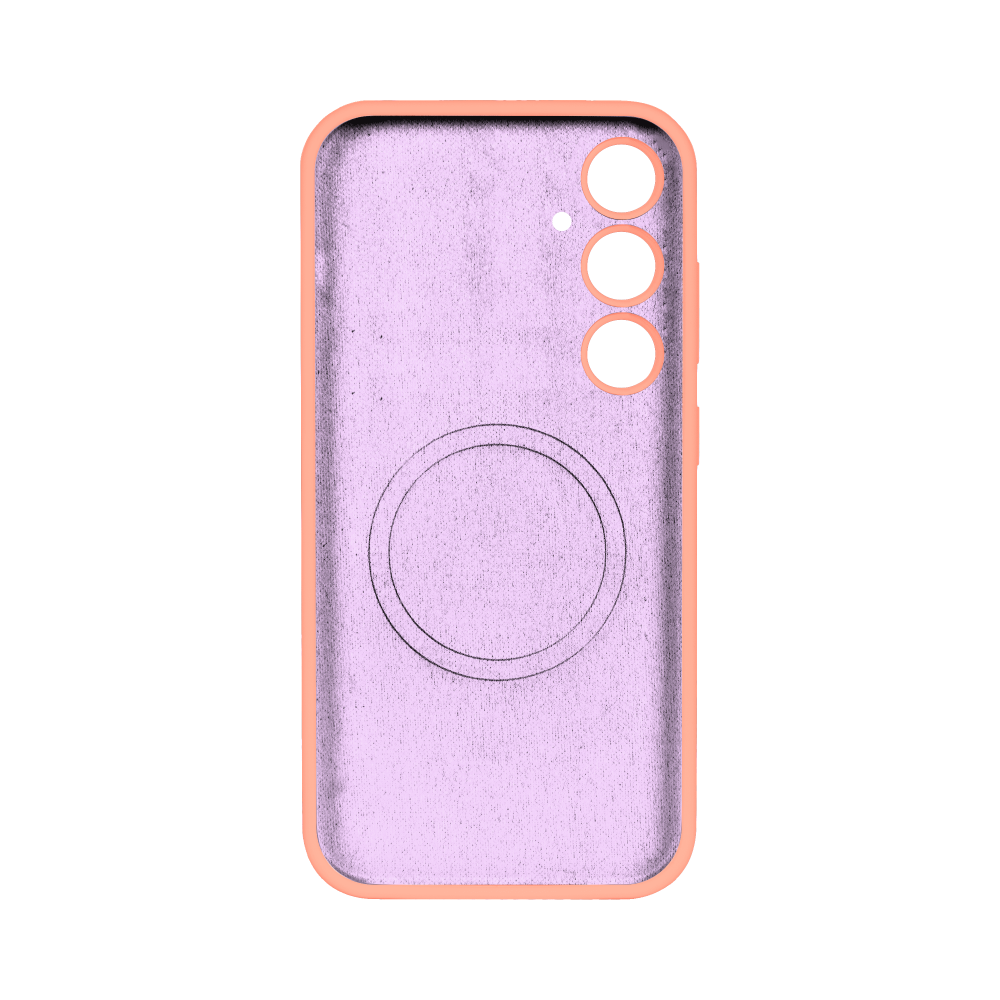 Rixus For Samsung Galaxy S24 Plus 5G S926B Soft TPU Phone Case With MagSafe Pink
