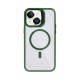 Rixus Classic 03 Case With MagSafe For iPhone 15 Dark Green
