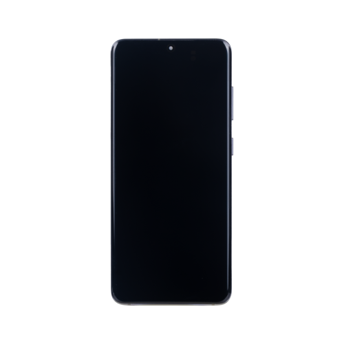 Samsung Galaxy S20/S20 5G (SM-G980F/SM-G981F) Soft Oled Display + Complete + Frame - Grey/Silver
