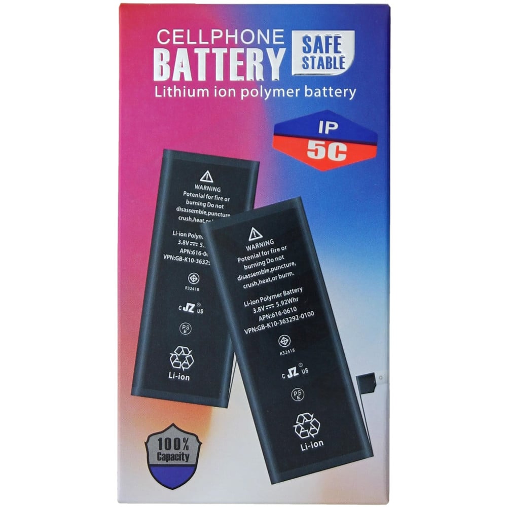 Replacement Battery For iPhone 5C - 1510 mAh