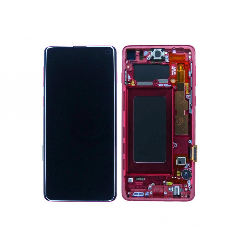 Samsung Galaxy S10 SM-G973F (GH82-18850H) Display Complete - Red