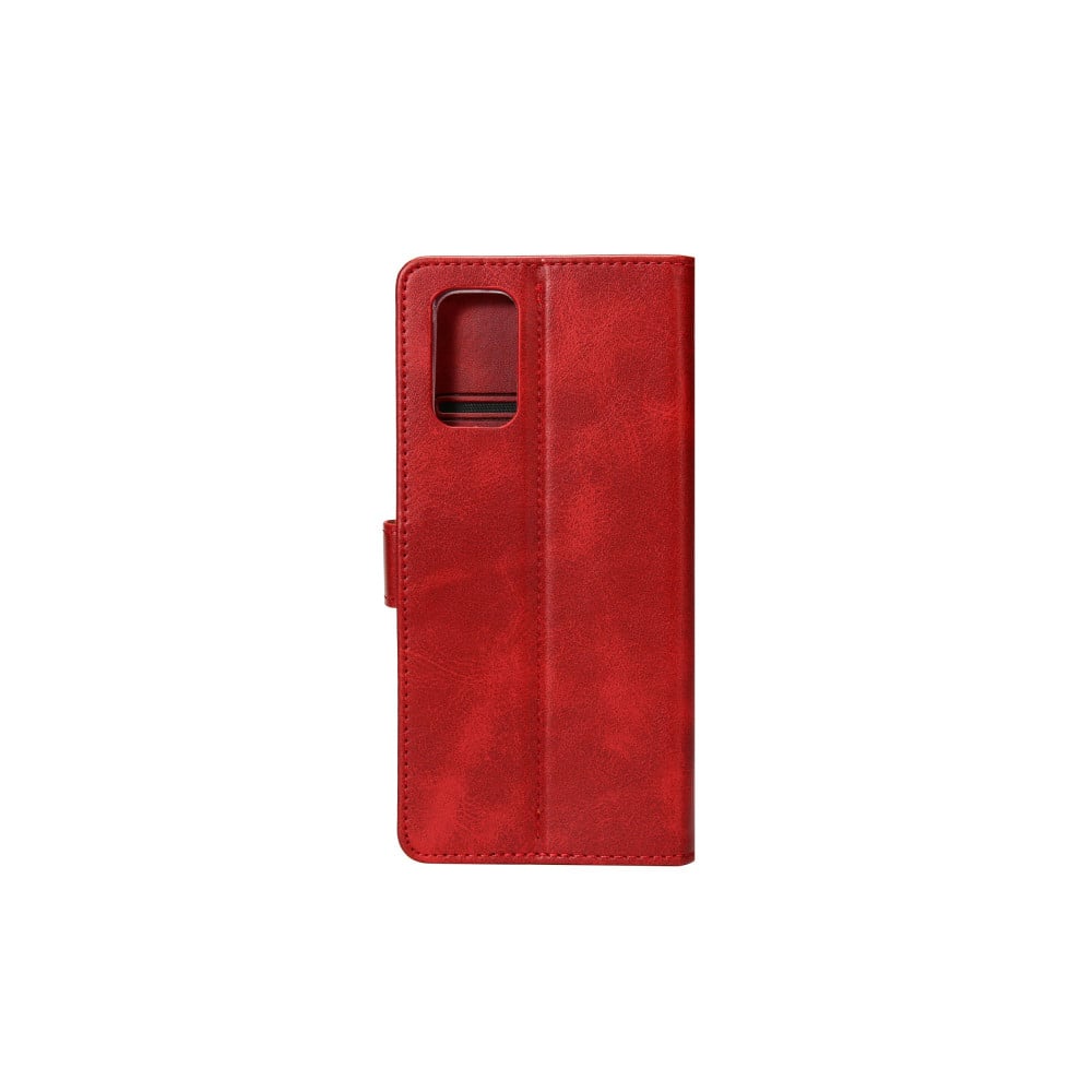 Rixus Bookcase For Samsung Galaxy A9 2018 - Dark Red
