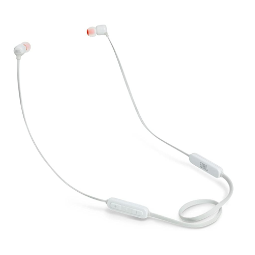 JBL Harman Tune 110 In-Ear 3.5mm Wired Earphones (JBLT110WHT) - White