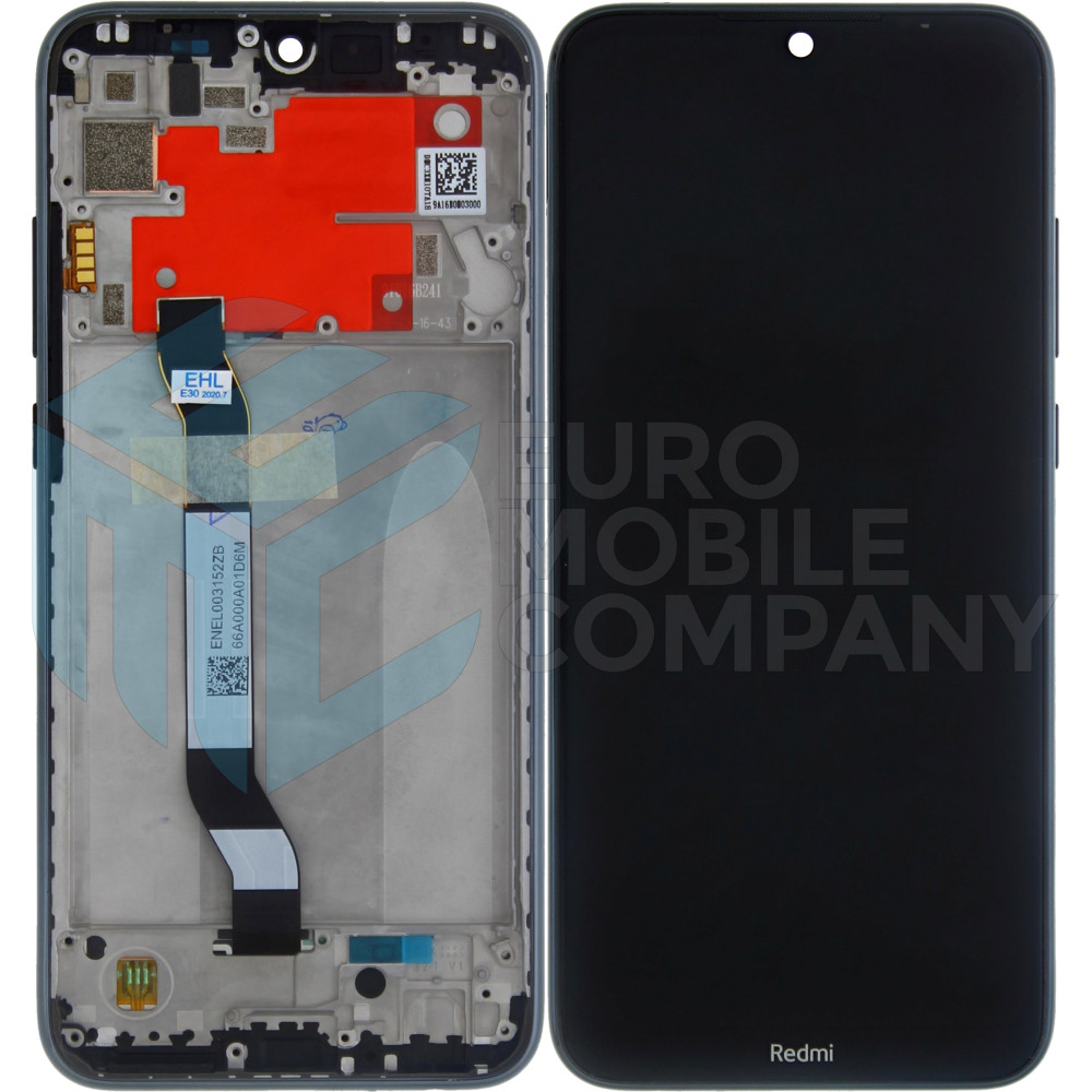 Xiaomi Redmi Note 8T Display + Digitizer + Frame (5600040C3X00) - Black