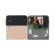 Samsung Galaxy Z Flip 4 (SM-F721B) Battery Cover Up + Outer LCD display (GH97-27947C) - Pink Gold