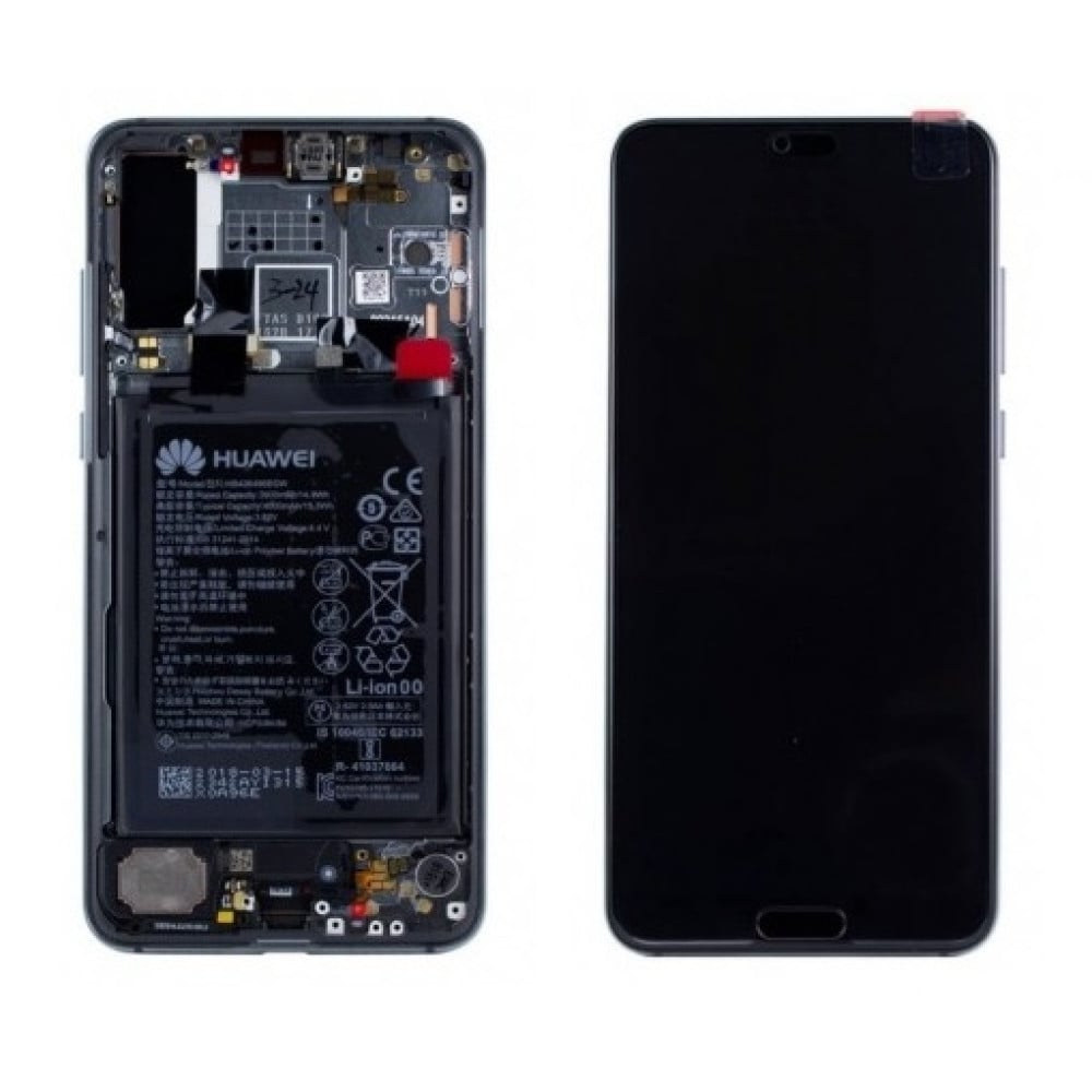 Huawei P20 Pro 02351WTP (CLT-L09/ CLT-L29) OEM Service Part Screen Incl. Battery - Midnight Blue