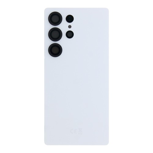 Samsung Galaxy S25 Ultra S938B Back Cover Titanium White Silver With Lens GH82-36353C Original