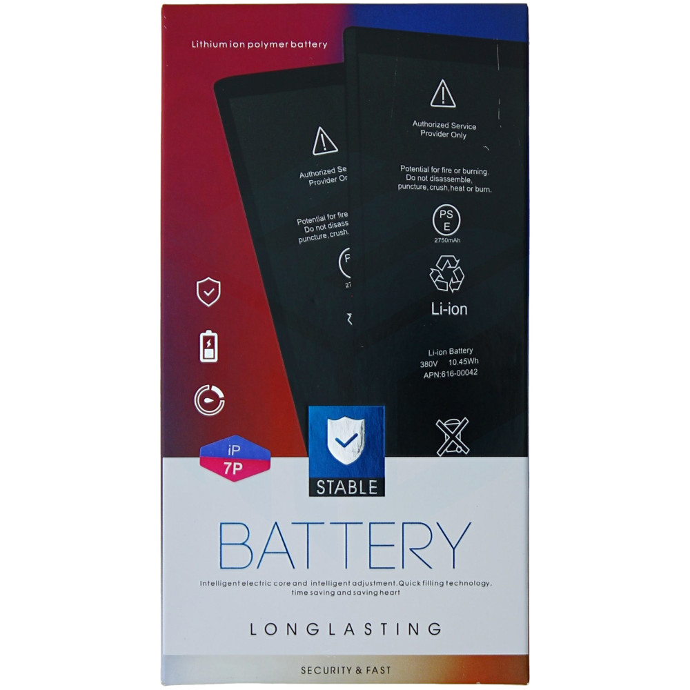 Replacement Battery For iPhone 7 Plus - 2900 mAh
